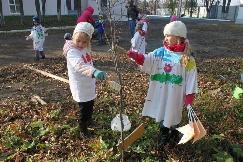 экологическое воспитание в детском саду Монтессори Вершина